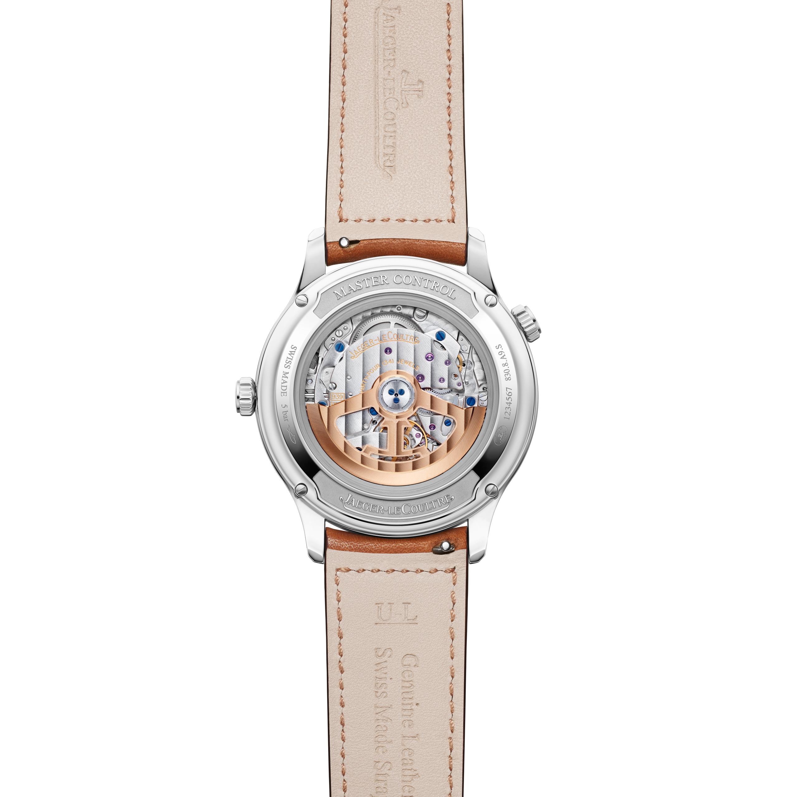 Jaeger LeCoultre Watch Master Control Geographic Steel